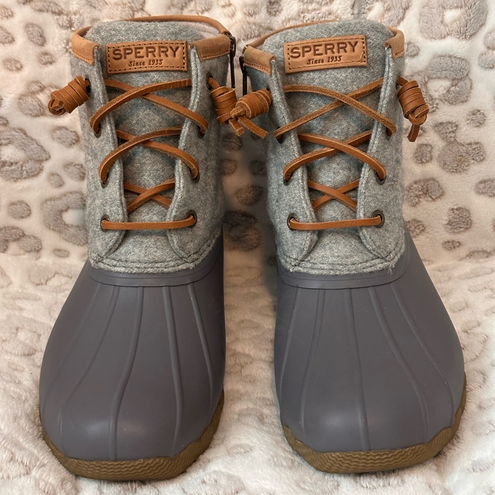 SPERRY Saltwater Wool Duck Boots